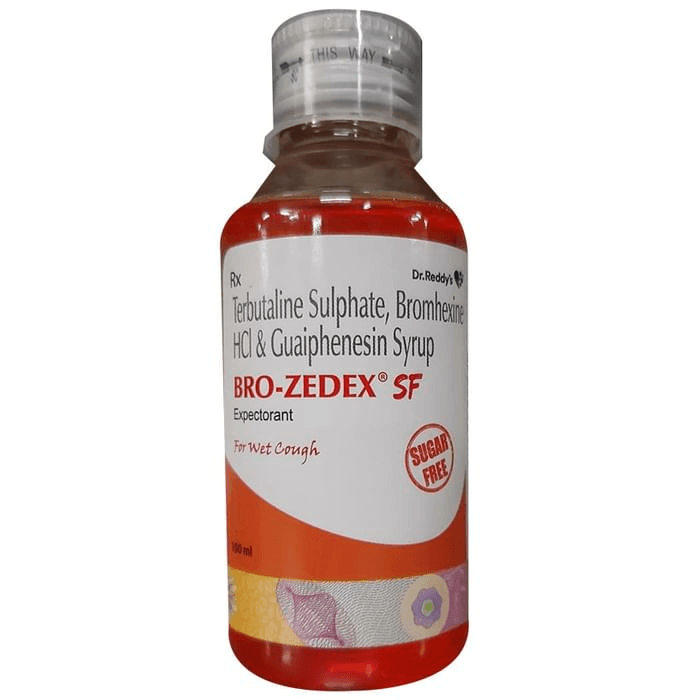 Bro-Zedex SF Syrup – d43b20fe-dfd7-447e-ad52-2e207648903a by Dr Reddy's Laboratories Ltd — photo 1 of 3
