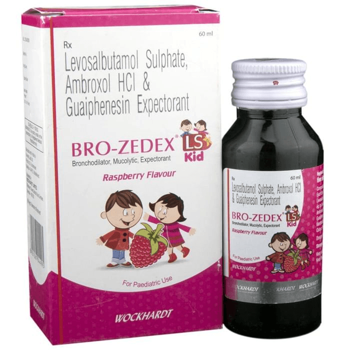Bro-Zedex LS Kid Expectorant Raspberry