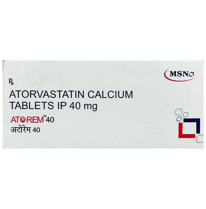 Atorem 40 Tablet – af5a7e9e-6534-4ded-8e1e-1323b922f893 by MSN Laboratories