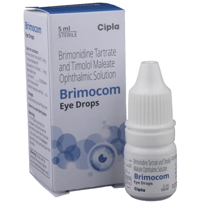 Brimocom Eye Drop – Timolol (5mg) by Cipla Health Ltd — photo 1 of 5