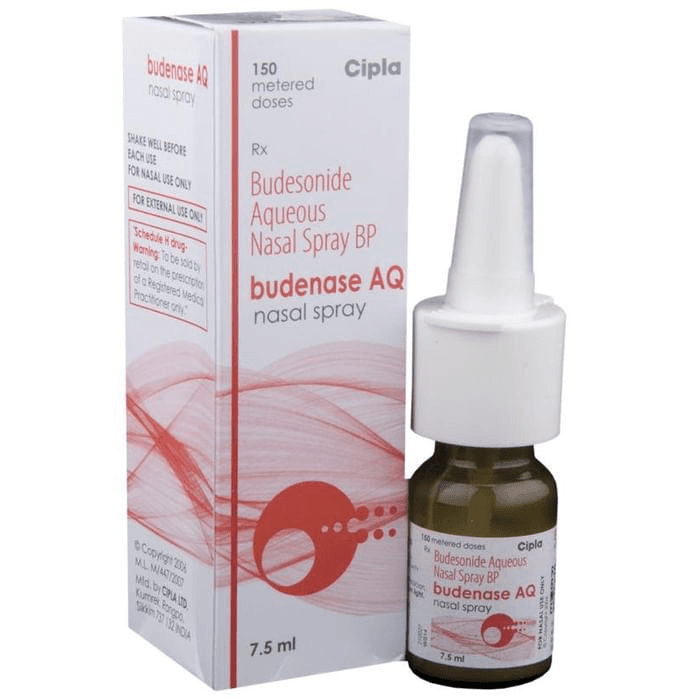 Budenase AQ Nasal Spray – Budesonide (100mcg) by Cipla Ltd — photo 1 of 5