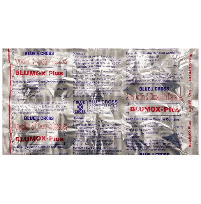 Blumox-Plus Capsule – 63a7f498-ec3e-4c24-ad56-c2b5ab1fa2a1 by Blue Cross Laboratories Ltd — photo 1 of 2