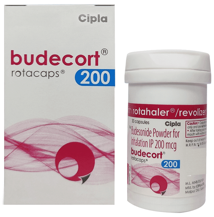 Budecort 200 Rotacap – Budesonide (200mcg) 200 mg by Cipla Ltd — photo 1 of 9