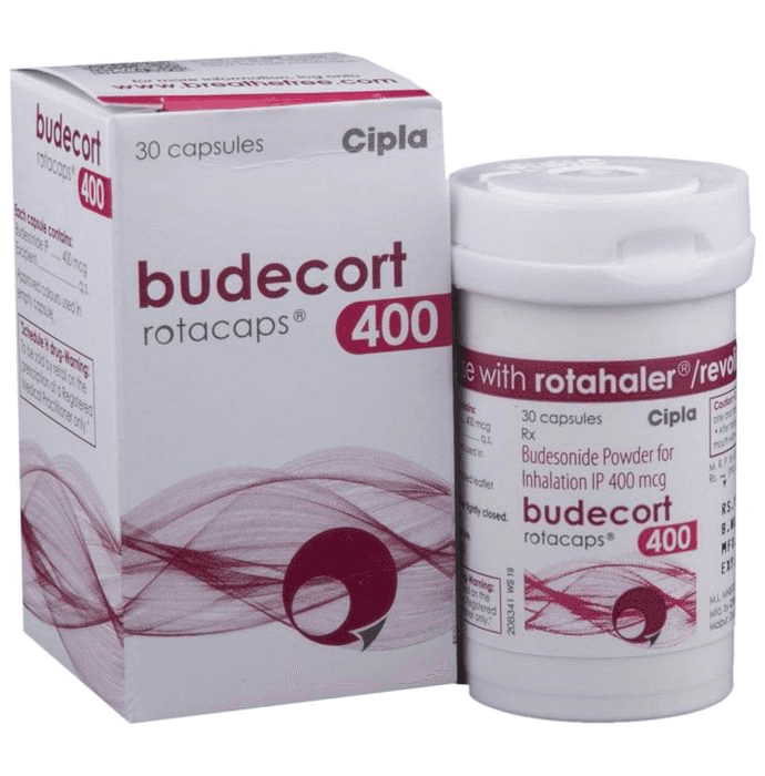 Budecort 400 Rotacap – Budesonide (400mcg) 400 mg by Cipla Ltd — photo 1 of 10