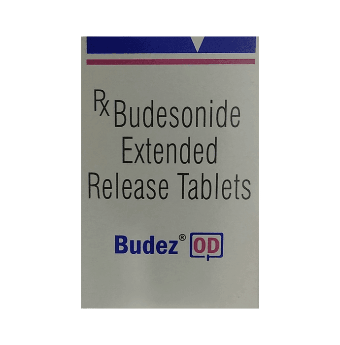 Budez OD Tablet ER – Budesonide (9mg) by Sun Pharmaceutical Industries Ltd — photo 1 of 3