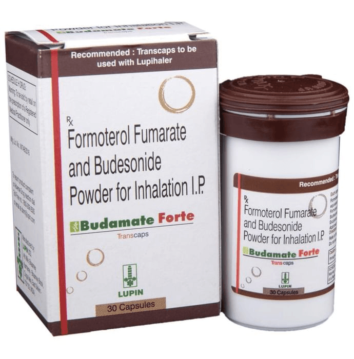 Budamate Forte Transcaps – Formoterol (12mcg) by Lupin Ltd — photo 1 of 5