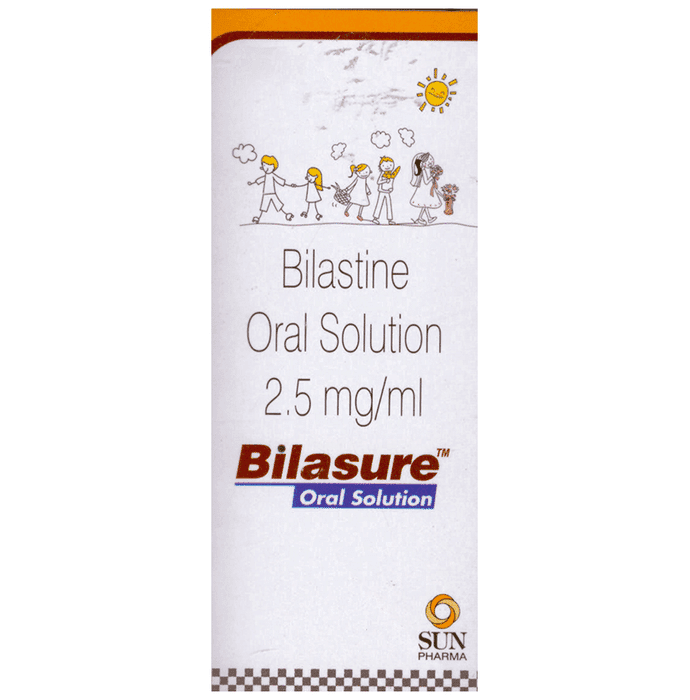Bilasure Oral Solution – Bilastine (2.5mg/ml) by Sun Pharmaceutical Industries Ltd — photo 1 of 3