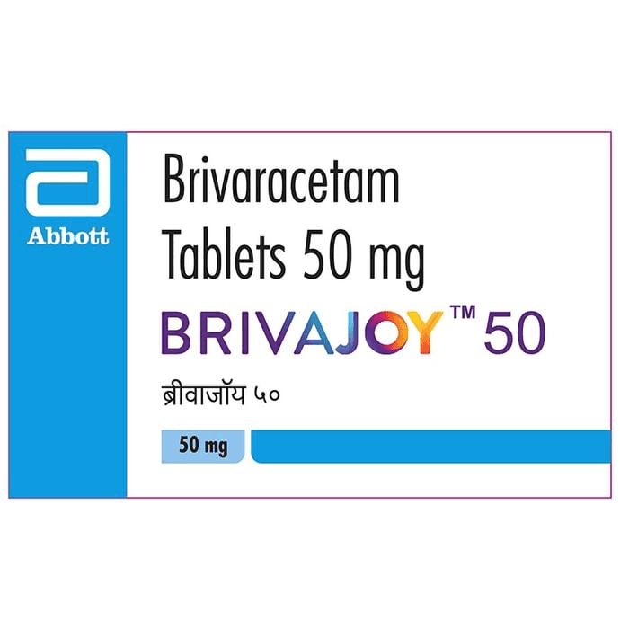 Brivajoy 50 Tablet – Brivaracetam (50mg) 50 mg by Abbott — photo 1 of 2