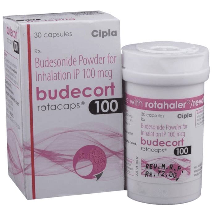 Budecort 100 Rotacap – Budesonide (100mcg) 100 mg by Cipla Ltd — photo 1 of 5