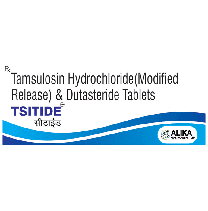 Tsitide Tablet MR – Tamsulosin (0.4mg) by Alika Healthcare Pvt Ltd — photo 1 of 4