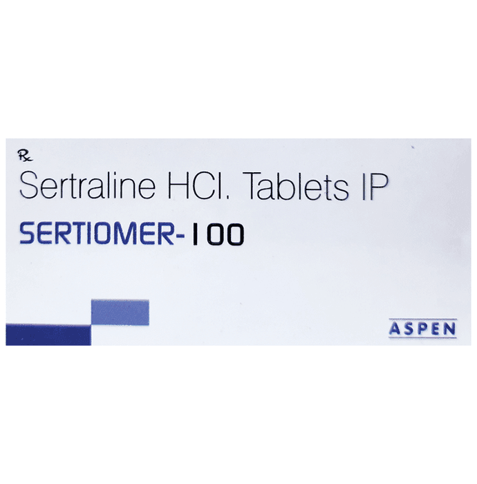 Sertiomer 100 Tablet – f5868c26-4ab0-4890-89ff-bff85d29a659 by Aspen Pharmaceuticals — photo 1 of 2