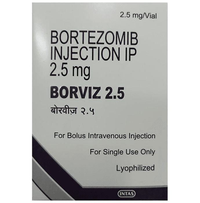 Borviz 2.5mg Injection – Bortezomib (2.5mg) 2.5 mg by Intas Pharmaceuticals Ltd
