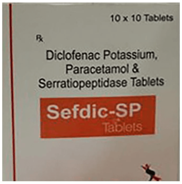 Sefdic-SP Tablet – Diclofenac (50mg) by Saphnix Life Sciences