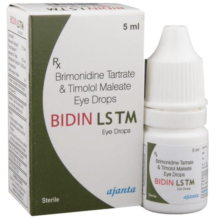 Bidin LS TM Eye Drop – Timolol (0.5% w/v) by Ajanta Pharma Ltd — photo 1 of 5