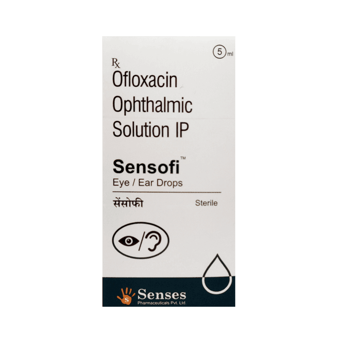 Sensofi Eye Drop – Ofloxacin (0.30%) by Senses Pharmaceuticals Ltd — photo 1 of 3