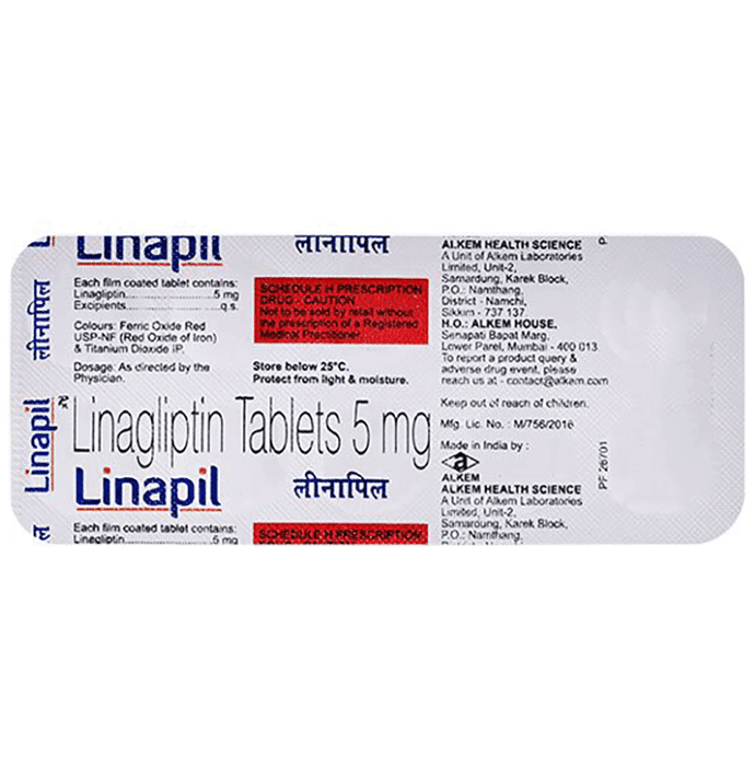 Linapil 5mg Tablet