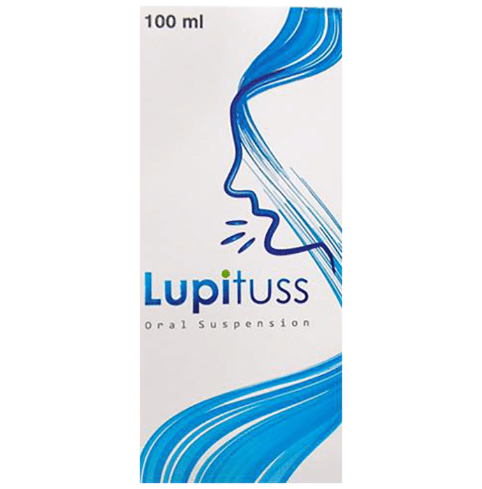 Lupituss Oral Suspension – Levocloperastine (20mg/5ml) by Lupin Ltd — photo 1 of 2