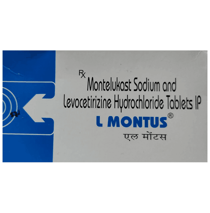 L Montus Tablet – Levocetirizine (5mg) by Fourrts India Laboratories Pvt Ltd