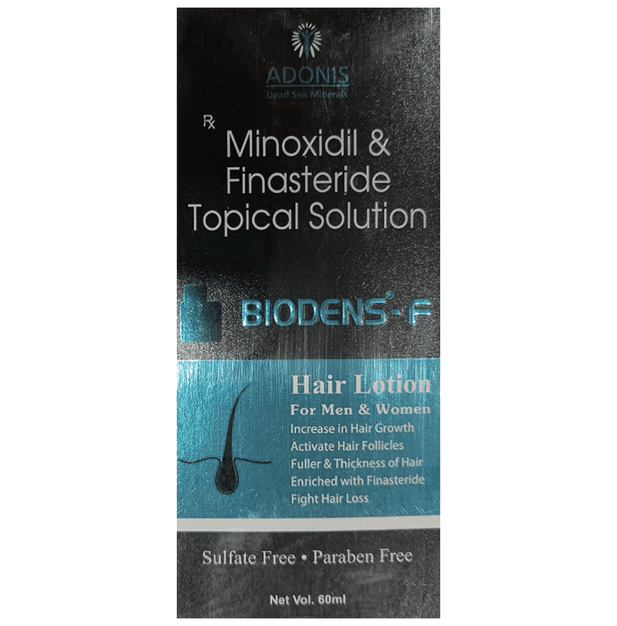Biodens-F Hair Lotion for Men & Women – Minoxidil (5% w/v) by Adonis Phytoceuticals Pvt Ltd — photo 1 of 3