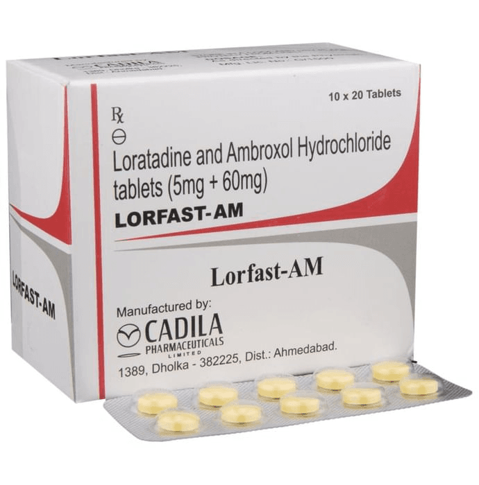 Lorfast-AM Tablet – aec83b6f-d8ba-426d-9f22-60ba5b9f376b by Cadila Pharmaceuticals Ltd — photo 1 of 6