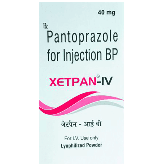 Xetpan-IV Injection – Pantoprazole (40mg) by Lamicon Pharma Private Limited — photo 1 of 2