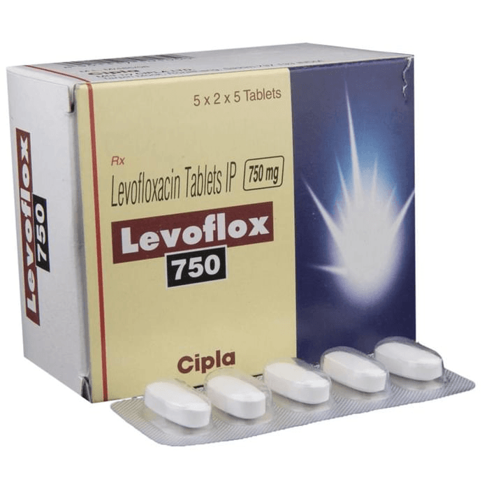 Levoflox 750 Tablet – Levofloxacin (750mg) 750 mg by Cipla Ltd — photo 1 of 6