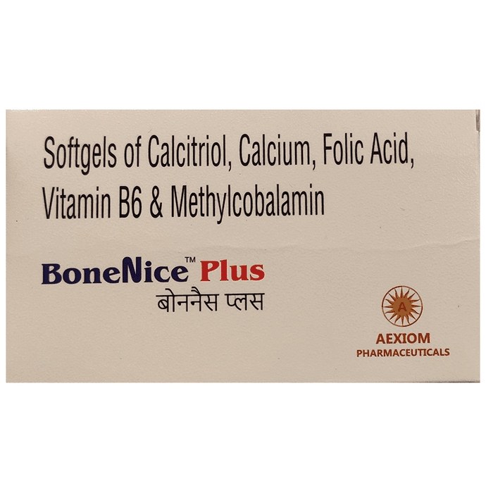 Bonenice Plus Softgel Capsule – 228b838c-191b-4358-905f-4a2e64f0117d by Aexiom Pharmaceuticals — photo 1 of 3