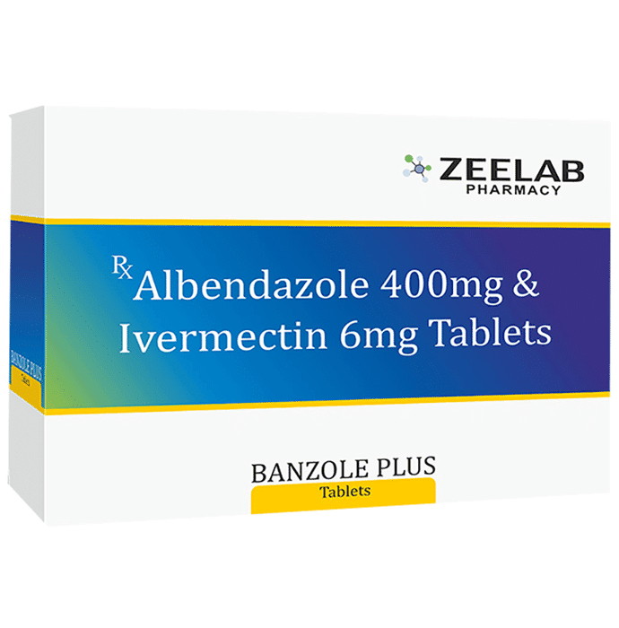 Banzole Plus Tablet – Ivermectin (6mg) by Zeelab Pharmacy Pvt Ltd