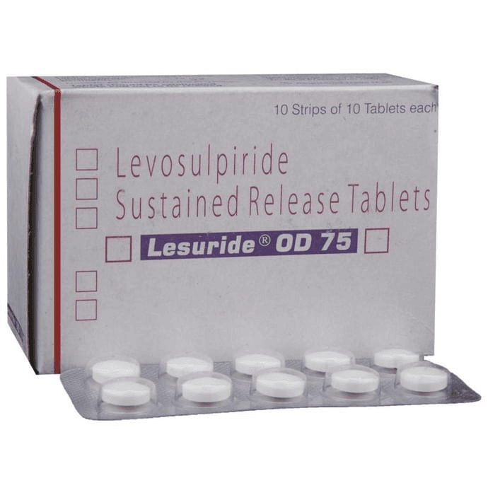 Lesuride OD 75 Tablet – 2f4adeb3-63bf-489e-babd-38ed6b6b68dd by Sun Pharmaceutical Industries Ltd — photo 1 of 6