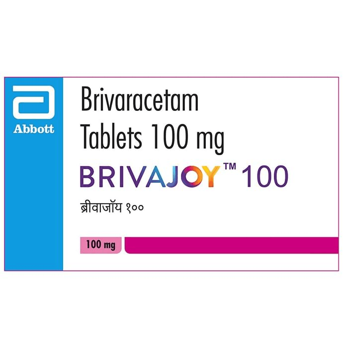 Brivajoy 100 Tablet – Brivaracetam (100mg) 100 mg by Abbott — photo 1 of 2