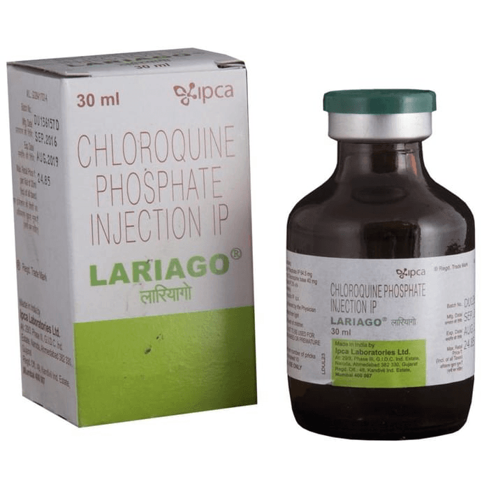 Lariago 40mg Injection – Chloroquine (40mg) 40 mg by Ipca Laboratories Ltd — photo 1 of 5