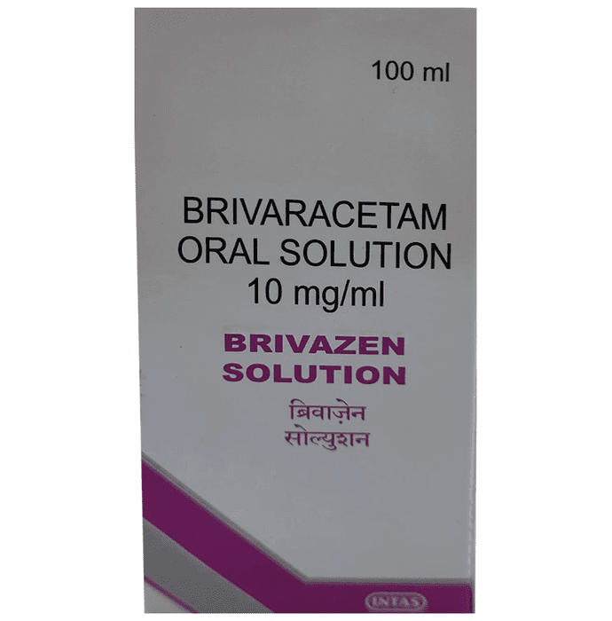 Brivazen Oral Solution – Brivaracetam (10mg/ml) by Intas Pharmaceuticals Ltd — photo 1 of 3