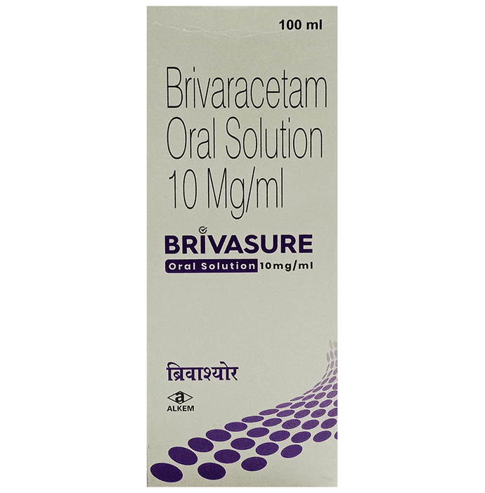 Brivasure Oral Solution – Brivaracetam (10mg/ml) by Alkem Laboratories Ltd — photo 1 of 2