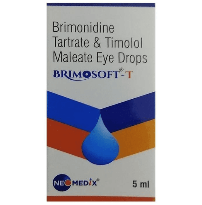 Brimosoft-T Eye Drop – Timolol (0.5% w/v) by Neomedix Healthcare India Private Limited — photo 1 of 3