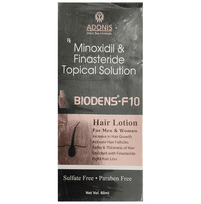 Biodens-F10 Hair Lotion for Men & Women – Minoxidil (10% w/v) by Adonis Phytoceuticals Pvt Ltd — photo 1 of 3