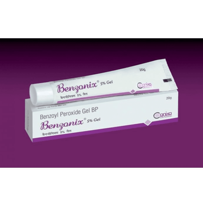 Benzonix Gel – Benzoyl Peroxide (5% w/w) by Canixa Life Sciences Pvt Ltd