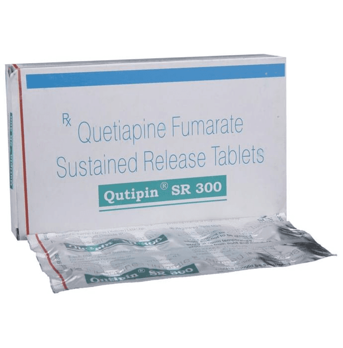 Qutipin SR 300 Tablet – Quetiapine (300mg) 300 mg by Sun Pharmaceutical Industries Ltd — photo 1 of 5