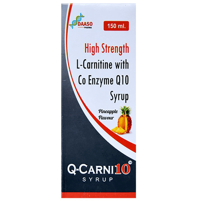 Q-Carni 10 Syrup Pineapple
