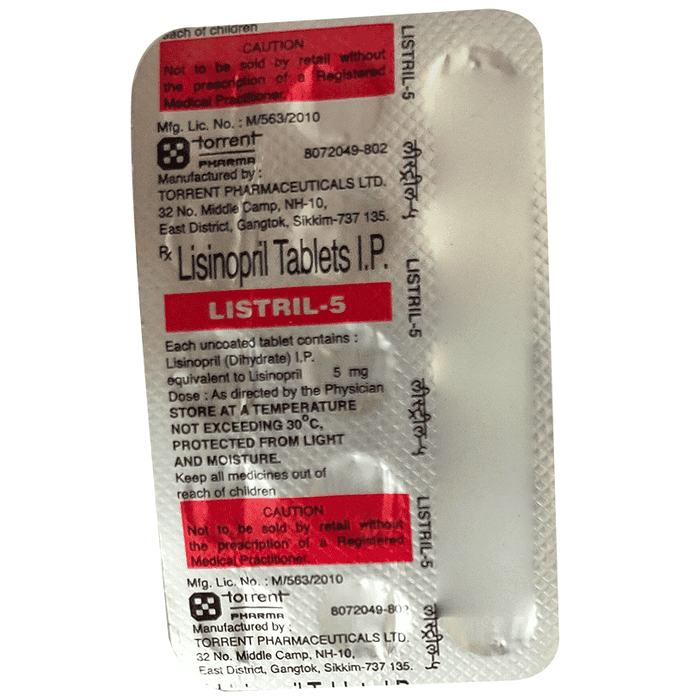 Listril 5 Tablet