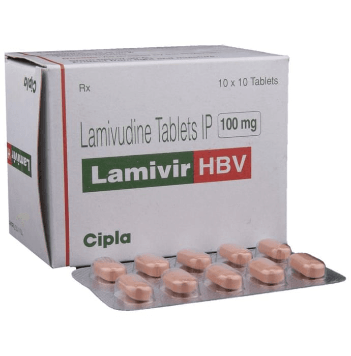 Lamivir HBV Tablet – Lamivudine (100mg) by Cipla Ltd — photo 1 of 6