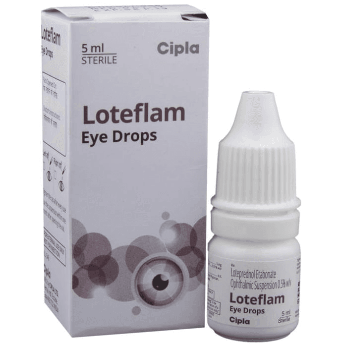 Loteflam Eye Drop – Loteprednol etabonate (0.5% w/v) by Cipla Ltd — photo 1 of 5