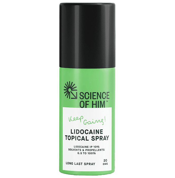 Science Of Him Keep Going Lidocaine Topical Spray – 9d8df305-cf9c-4e94-88ae-0c0450410977 by Aniksan Healthcare Pvt Ltd — photo 1 of 2