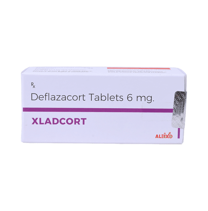 Xladcort Tablet – Deflazacort (6mg) by Aleixo Pharma — photo 1 of 2