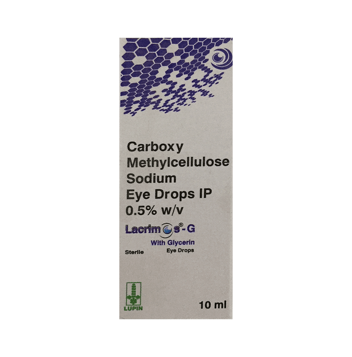 Lacrimos-G Eye Drop – Carboxymethylcellulose (0.5% w/v) by Lupin Ltd