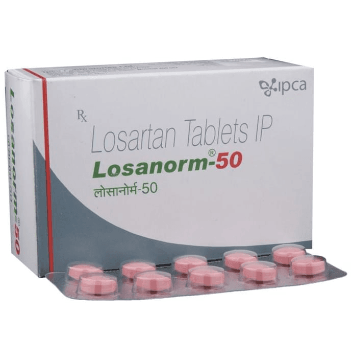 Losanorm 50 Tablet – d5bce587-00fd-47a0-bd1b-ec7337b7fe3d by Ipca Laboratories Ltd — photo 1 of 6