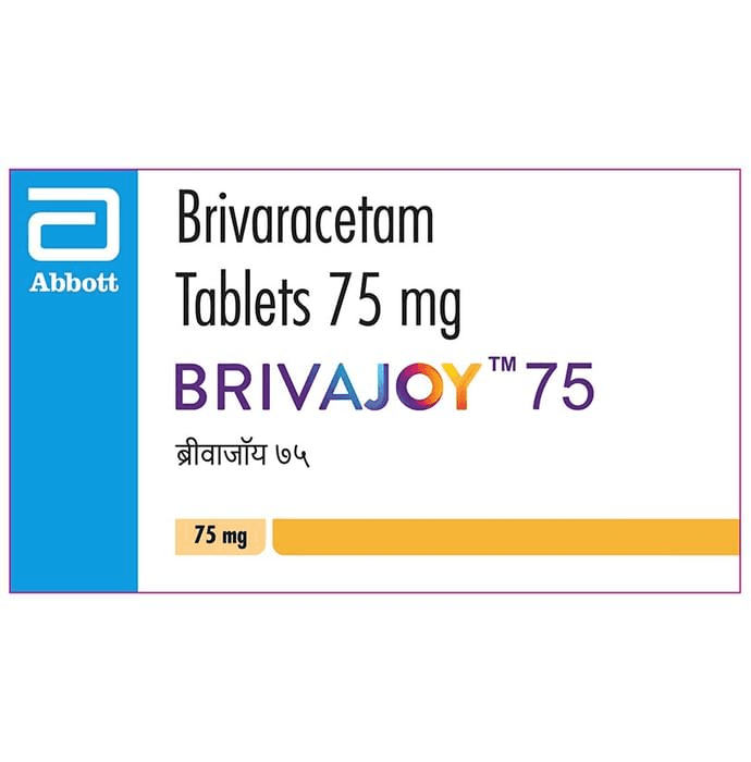 Brivajoy 75 Tablet – Brivaracetam (75mg) 75 mg by Abbott — photo 1 of 2