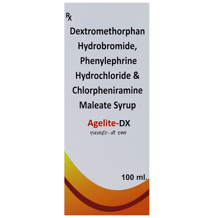 Agelite-DX Syrup – Phenylephrine (5mg) by Rekin Pharma Pvt. Ltd. — photo 1 of 3