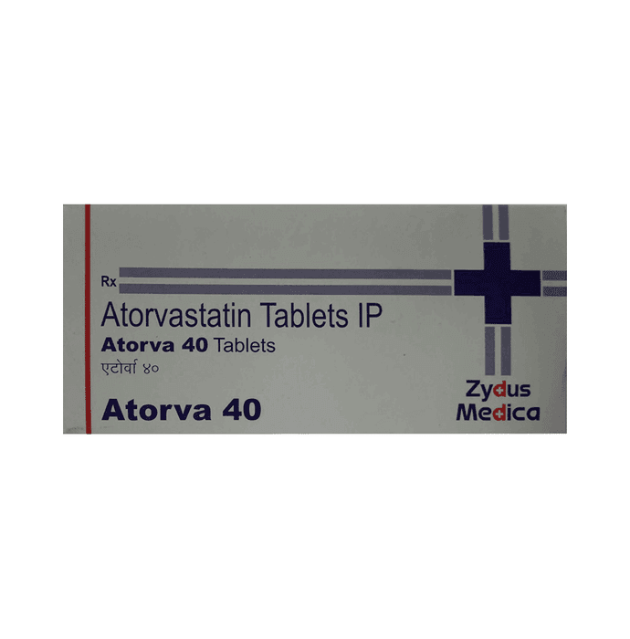 Atorva 40 Tablet – 46154d06-ce02-4136-83c7-51b57b1b0db9 by Zydus Cadila — photo 1 of 2