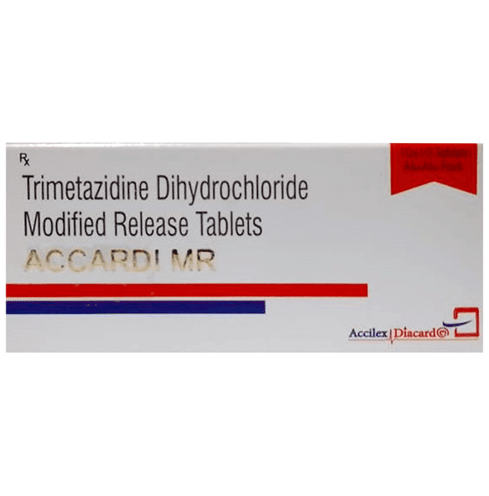 Accardi MR Tablet MR – Trimetazidine (35mg) by Accilex Diacardo — photo 1 of 2
