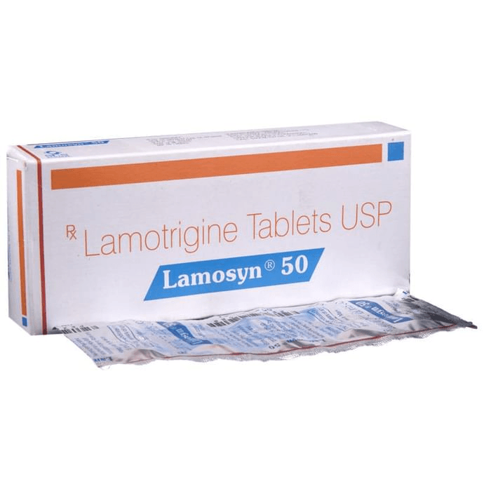 Lamosyn 50 Tablet – Lamotrigine (50mg) 50 mg by Sun Pharmaceutical Industries Ltd — photo 1 of 5